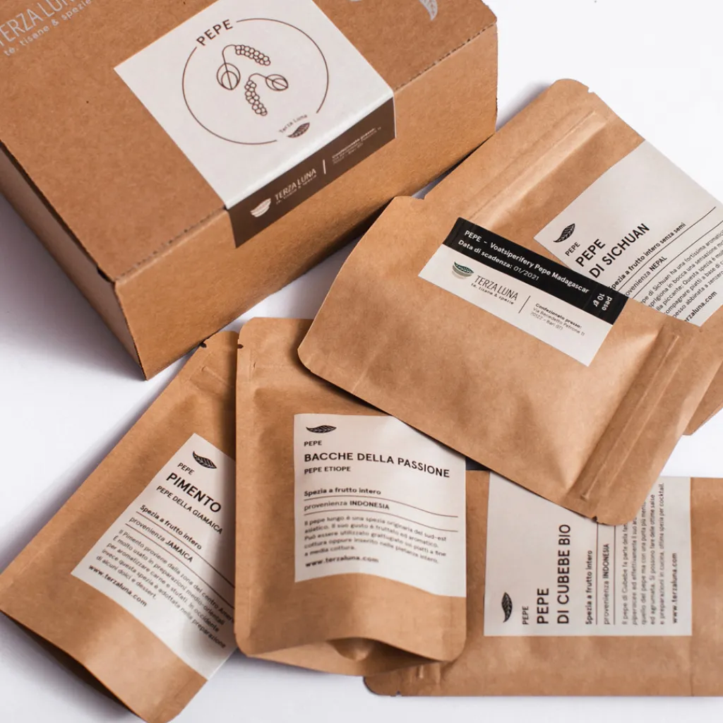 Terza Luna Degustazione Di Spezie|Box Degustazione Masala^box degustazione pepi pregiati
