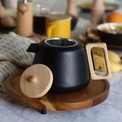 Terza Luna Teiere, Servizi Da Tè E Tisaniere^Cast iron teapot 1lt -Vigo-