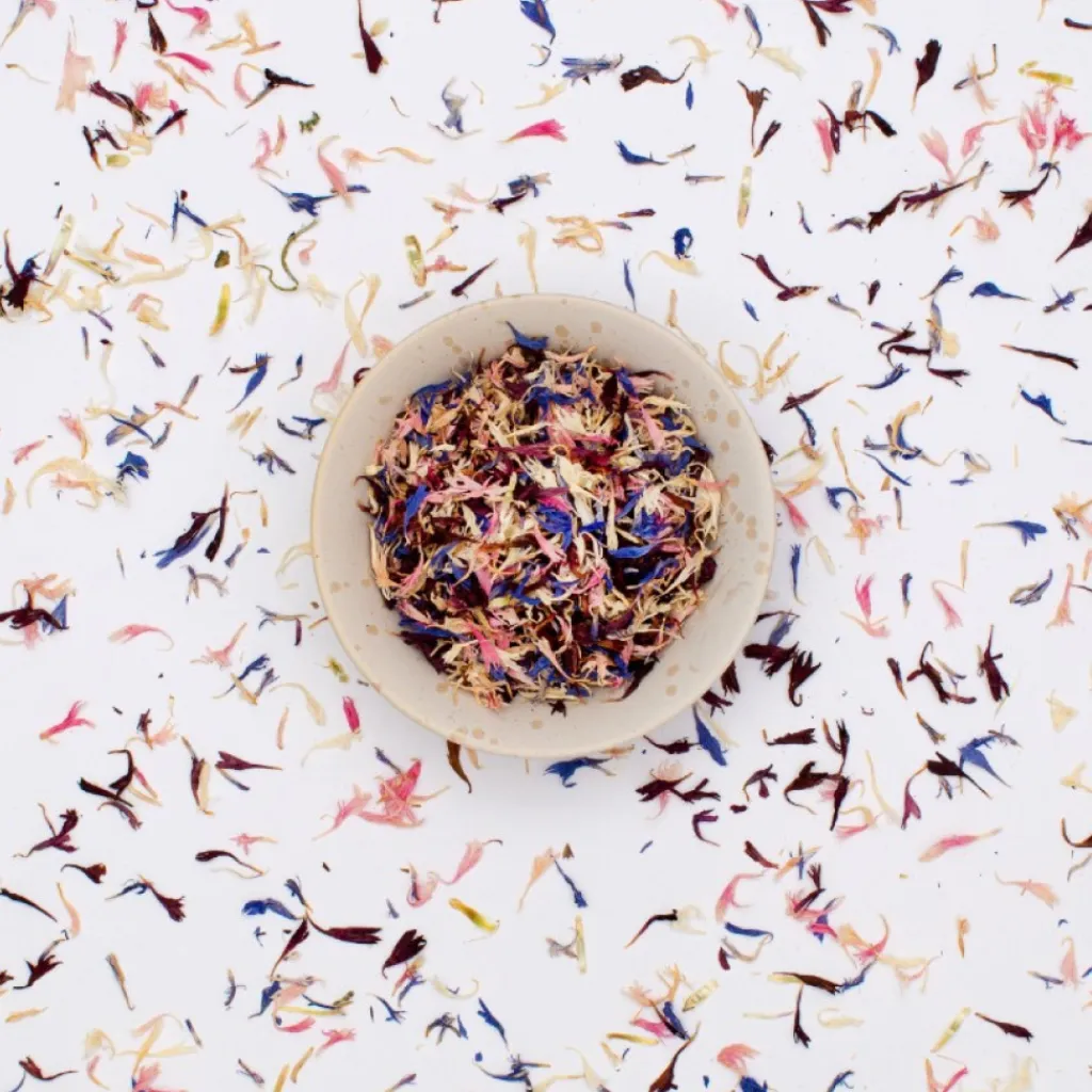 Terza Luna Erbe Officinali|Fiori Eduli E Garnish^Edible Flowers Mix of Cornflower Petals