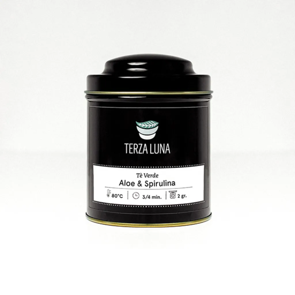 Terza Luna Filtri Da Tè^Green Tea Aloe & Spirulina
