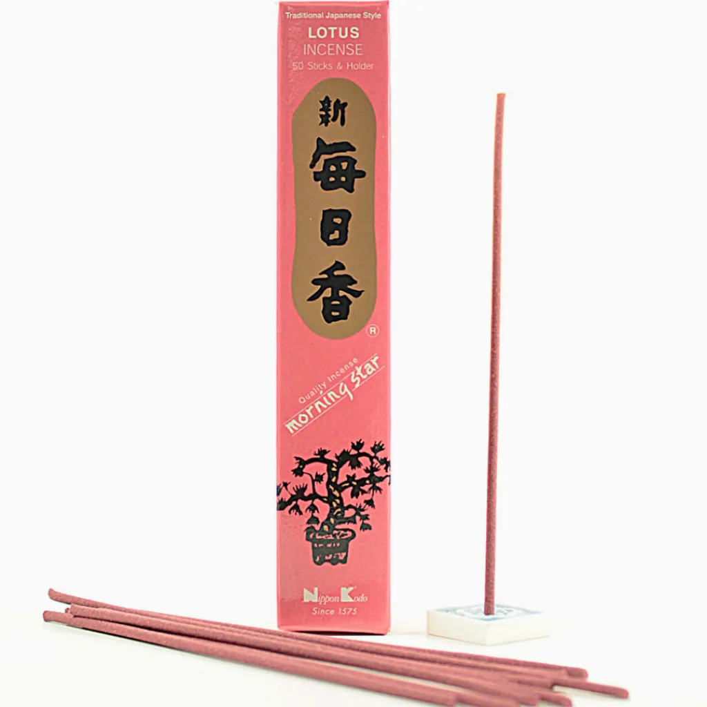 Terza Luna Incensi Giapponesi^Lotus Japanese incense Morning Star