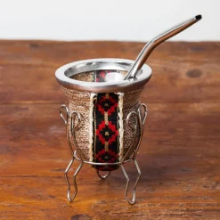 Terza Luna Mate|Yerba Mate^Mate Gourd and Bombilla for Mate