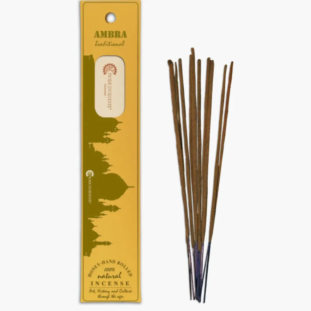 Terza Luna Incensi Indiani^Natural Honey Incense (Amber)