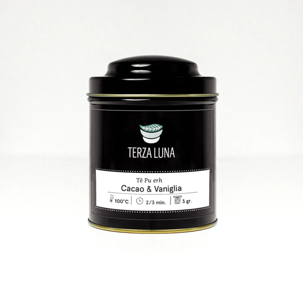 Terza Luna Tè Pu-erh|Tè Cinese^Pu erh Cacao y Vainilla