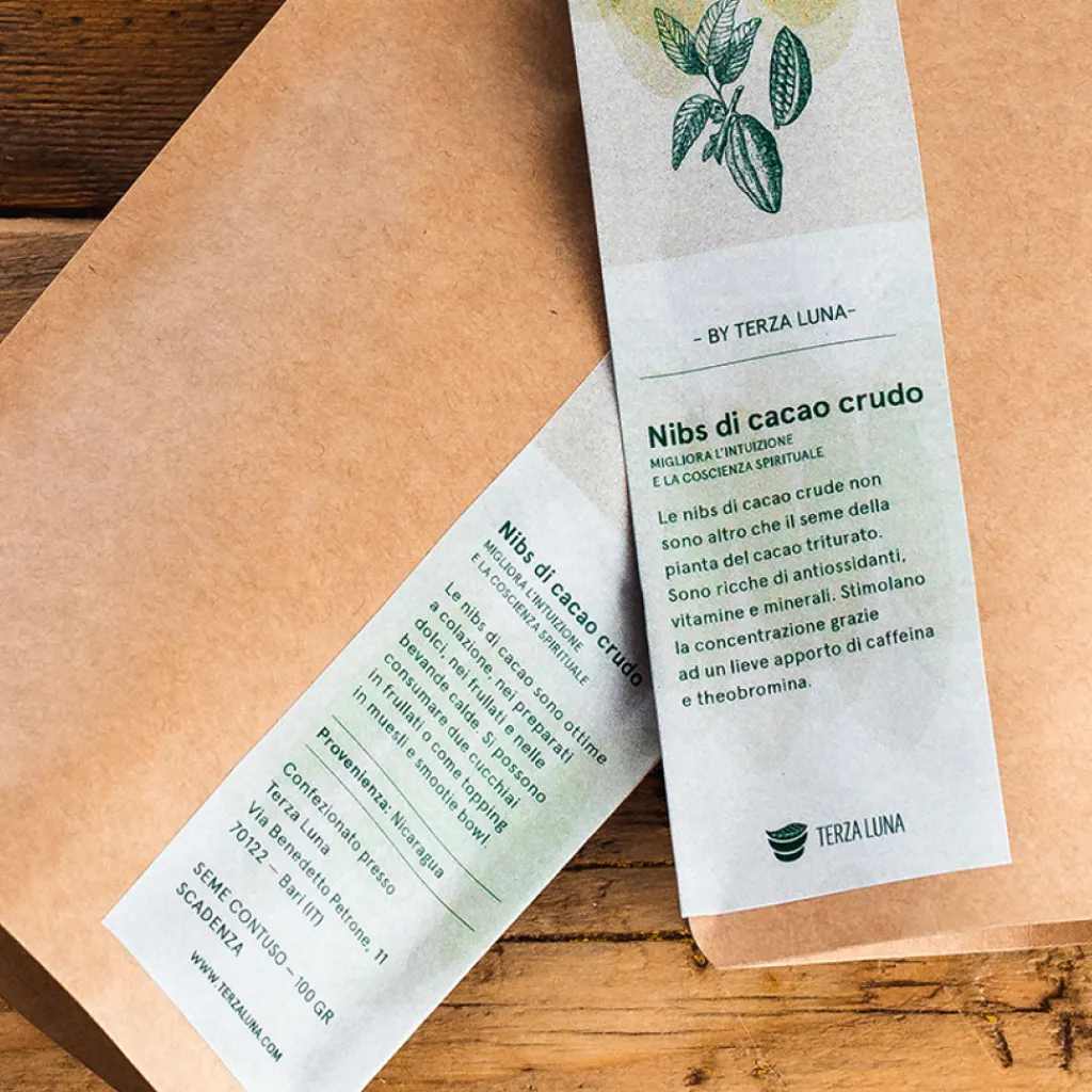 Terza Luna Spezie|Spezie Biologiche^Raw cacao nibs