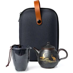 Terza Luna Teiere, Servizi Da Tè E Tisaniere^Teapot and cups set -Golden Heron-