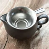 Terza Luna Pu Erh Shu 2016|Gong Fu Cha^Terracotta pitcher with steel filter