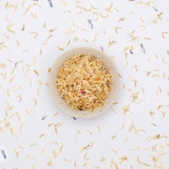 Terza Luna Erbe Officinali|Fiori Eduli E Garnish^White cornflower petals