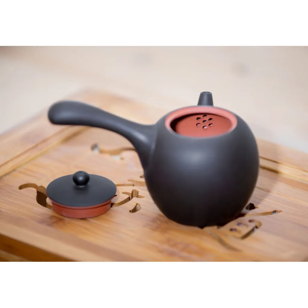 Terza Luna Gong Fu Cha^Yingge Teapot, Master Shen #3
